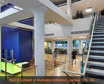 New Jersey City University School of Business (interior), Jersey City, NJ